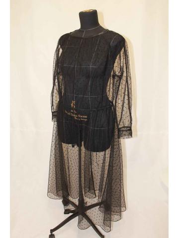 Платье из сетки